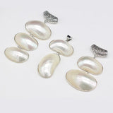 Shell Alloy Pendant for DIY Jewelry Making