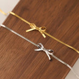 18K Plated Short Necklace for Women Charms Choker Jewelry Gift
