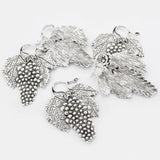 2Pcs Tibetan Silver Grape Charm Pendant for DIY Necklace Jewelry