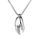 Vintage Crab Pliers Pendant Necklace with Chain
