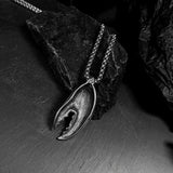 Vintage Crab Pliers Pendant Necklace with Chain
