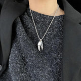 Vintage Crab Pliers Pendant Necklace with Chain