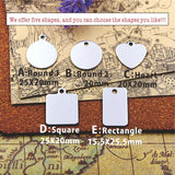 10pcs Stainless Steel Tea Addict Charms DIY Pendants