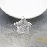 Rough Quartz Star Moon Pendants Crystal Arrow Charms DIY Necklace
