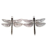 5pcs Antique Silver Large Dragonfly Charms Pendants for Jewelry Making 71x63mm