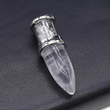 Amethyst Quartz Lapis Lazuli Stone Charms for DIY Necklaces