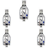 10Pcs Birdcage Charm Bead Cage Aromatherapy Diffuser Pendant for Jewelry Making