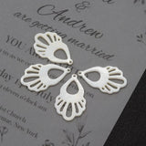 Natural Shell Fishtail Shape Pendant DIY Jewelry Accessory