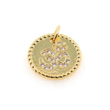 Evil Eyes/Eight Trigrams Array Necklace Pendant Colorful Zircon Charm
