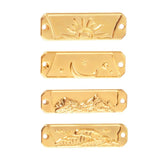 6pcs Sun Moon Sea Charms Pendant Connectors for DIY Necklace Bracelet