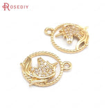 Champagne Brass Unicorn Charms Pendants Jewelry Making DIY