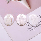 Natural Mother of Pearl Shell Pendant for Jewelry Making