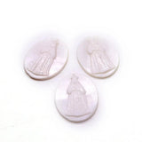 Natural Mother of Pearl Shell Pendant for Jewelry Making