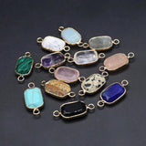5 Pcs Agate Pendant Charms for Jewelry Making Necklace Gift