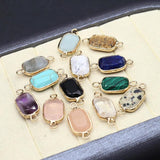 5 Pcs Agate Pendant Charms for Jewelry Making Necklace Gift
