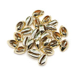 10PCS Shell Pendant Printing Conch Shell Charms Jewelry Making DIY Necklaces