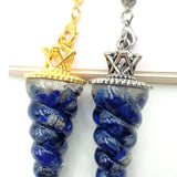 KFT 7 Chakra Crystal Spiral Pendulum Dowsing Divination