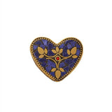 Vintage Golden Beads Charms Pendant Nepalese Polymer Clay Brass DIY Jewelry