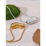 Stainless Steel Geometric Necklace Pendant
