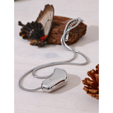 Stainless Steel Geometric Necklace Pendant