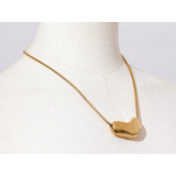 Stainless Steel Geometric Necklace Pendant
