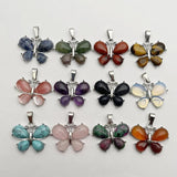 Gem Stone Alloy Money Tree Necklace Pendant for Jewelry Making