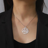 5pcs Pentagram Celtic Knot Pendant Stainless Steel Charm Pendant