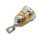 316L Stainless Steel Biker Bell Pendant