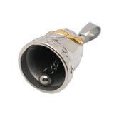 316L Stainless Steel Biker Bell Pendant
