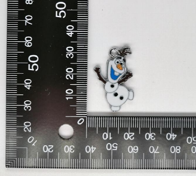 10 Pcs Snowman Metal Charms for DIY Jewelry Making
