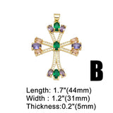 Large Tree of Life Necklace Pendant Copper Zirconia Animal Jewelry Making