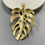 Large Leaf Charms Pendants for Jewellery Making 80x53mm