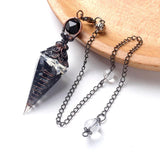 Natural Stone Rose Quartz Lapis Aquamarine Pendant for Jewelry Making