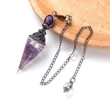 Natural Stone Rose Quartz Lapis Aquamarine Pendant for Jewelry Making