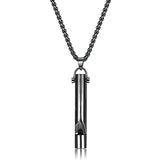 Stainless Steel Meditation Breathing Anti Anxiety Necklace