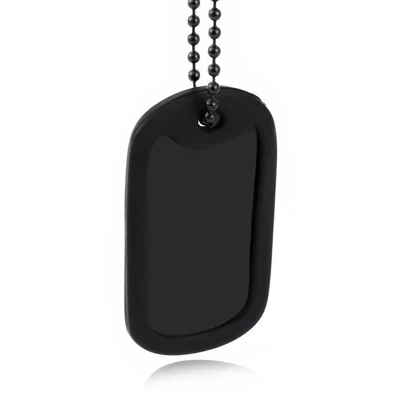 Custom Stainless Steel Dog Tags Necklace Engraving