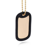Custom Stainless Steel Dog Tags Necklace Engraving