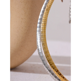 316L Stainless Steel Chain Collar Necklace 18K PVD Plated Waterproof