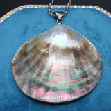 Chic Shell Fan Pendant Necklace, DIY Women's Jewelry