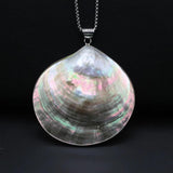 Chic Shell Fan Pendant Necklace, DIY Women's Jewelry