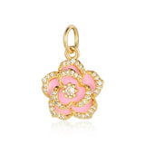 3pcs Copper CZ Cross Life Tree DIY Pendant Charms