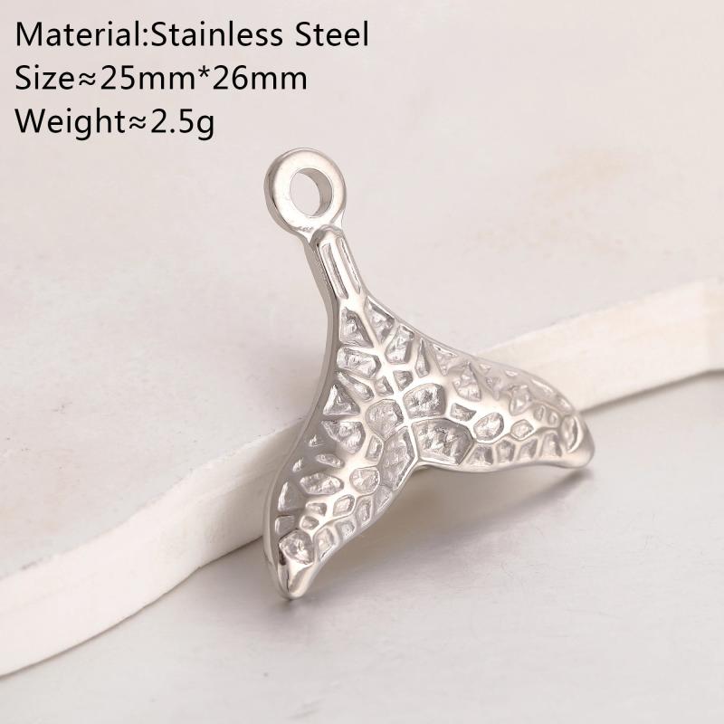 Sea Animal Pendants Stainless Steel Ocean Charm