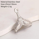 Sea Animal Pendants Stainless Steel Ocean Charm