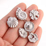 Sea Animal Pendants Stainless Steel Ocean Charm