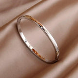 Stainless Steel Charm Bracelet Women Rust-proof Wrist Jewelry