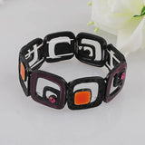 Charm Stretch Bracelet Geometric Shapes