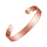 Pure Copper Bracelets for Women Men Energy Bracelet with Magnets