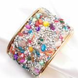 Ethnic Style Women Bracelet Jewelry Plated Charm Bangles Gift