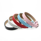 10pcs 10mm Leather Wristband Real Leather Bracelet 10mm x 210mm
