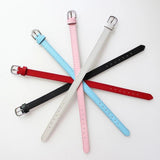 10pcs 10mm Leather Wristband Real Leather Bracelet 10mm x 210mm